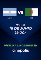 ARGENTINA VS ARGELIA