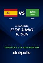 ESPAÑA VS ARABIA SAUDITA