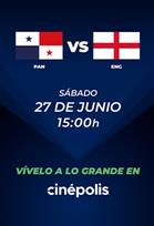 PANAMÁ VS INGLATERRA