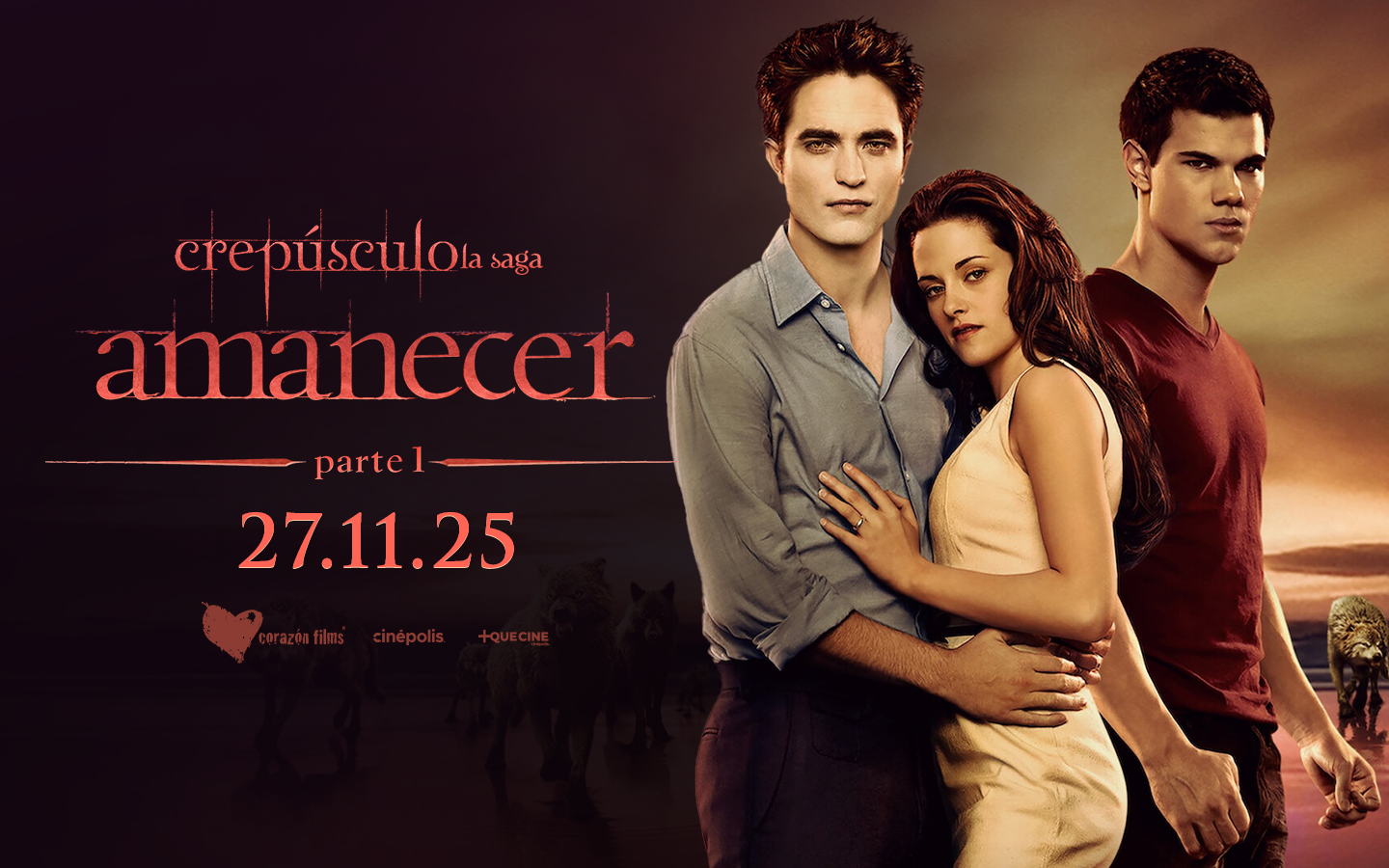 Saga Crepúsculo: Amanecer PT.1