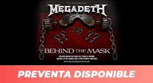 MEGADETH: BEHIND THE MASK EN CINES SUB