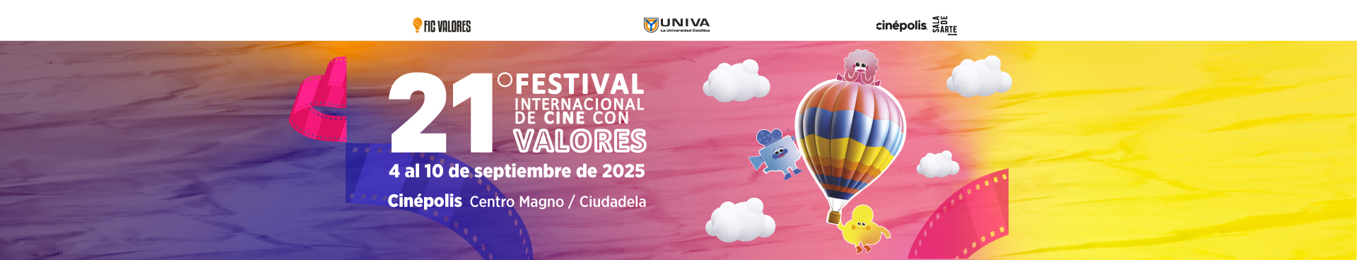 21° Festival Internacional de Cine con Valores