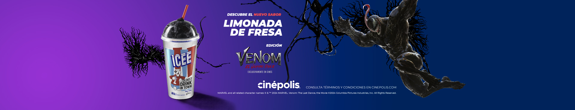 Promoción Icee - Venom