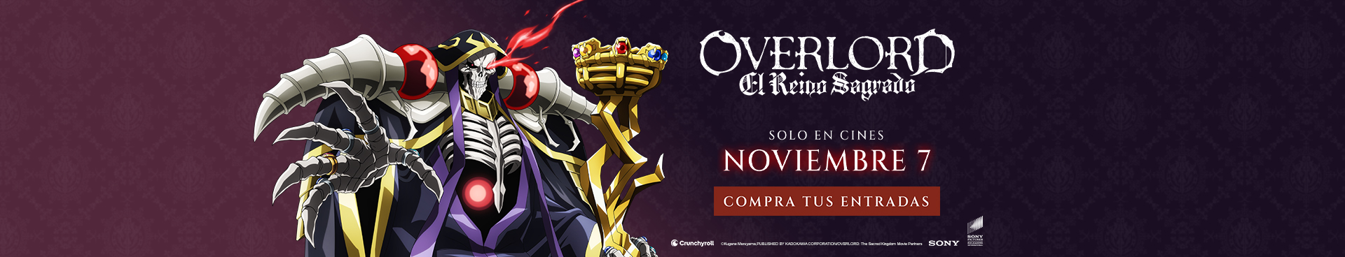 Estreno Overlord El Reino Sagrado