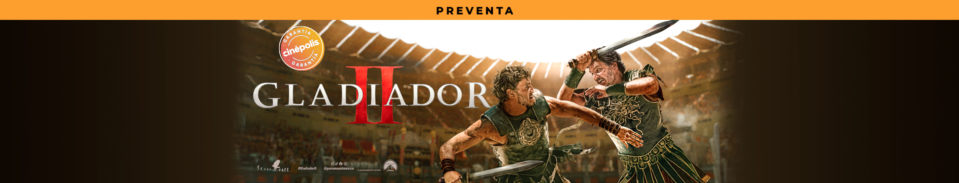 Preventa Gladiador II