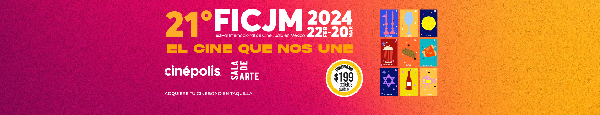 21 Festival Internacional de Cine Judío en México