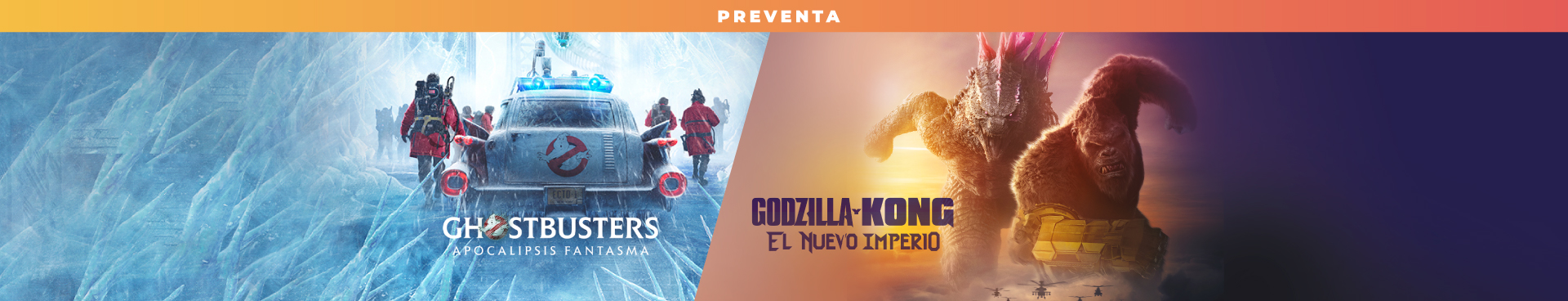 Preventas Ghostbusters / Godzilla