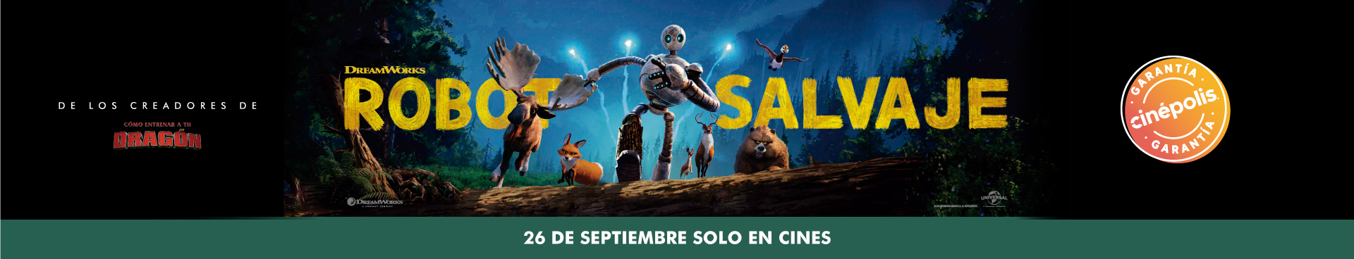 Pre-estreno Robot Salvaje