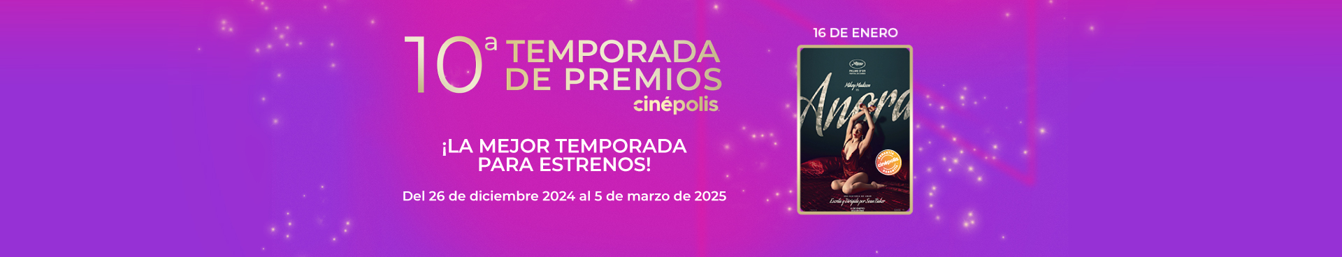 Estreno Anora Temporada de Premios