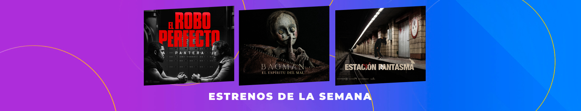 Estrenos El Robo Perfecto / Bagman / Estación Fantasma