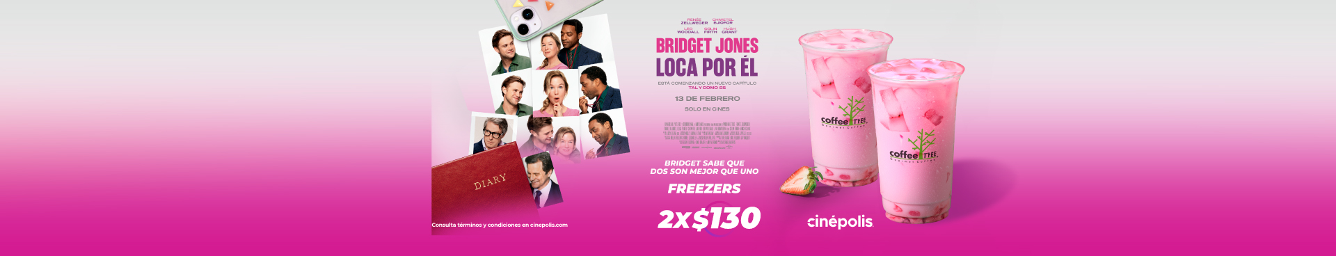 Promoción Bridget Jones Loca por Él