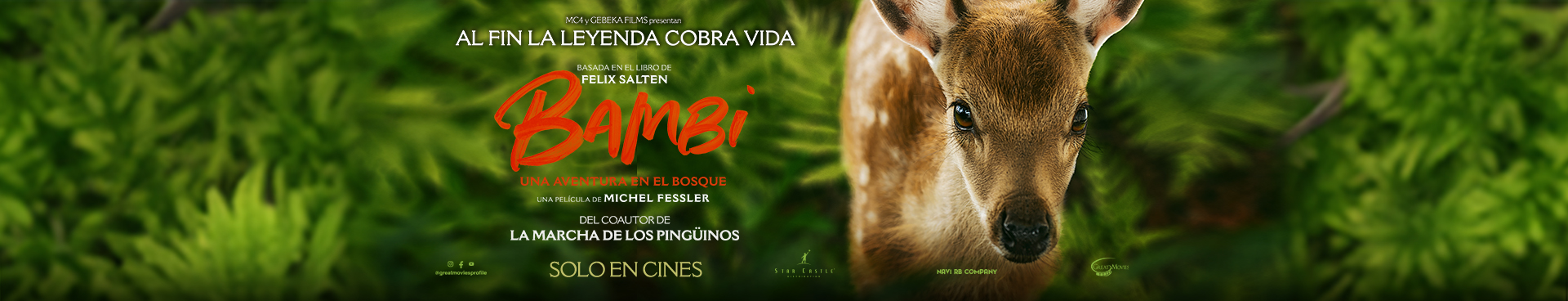 Estreno Bambi una Aventura en el Bosque