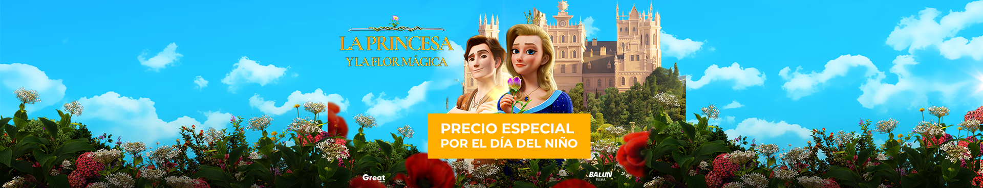La princesa y la flor mágica