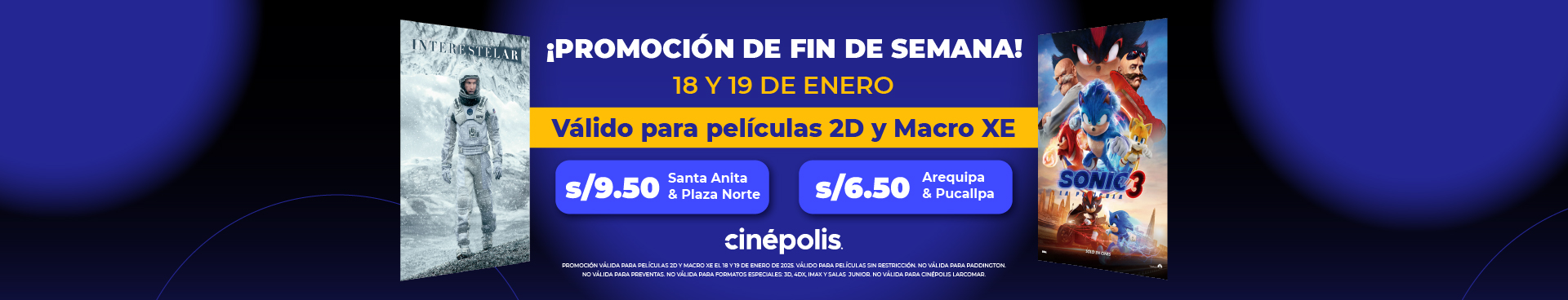 ¡PROMOCION DE FIN DE SEMANA! 