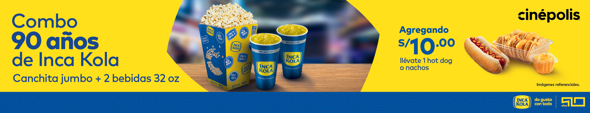 Combo de Inca Kola 