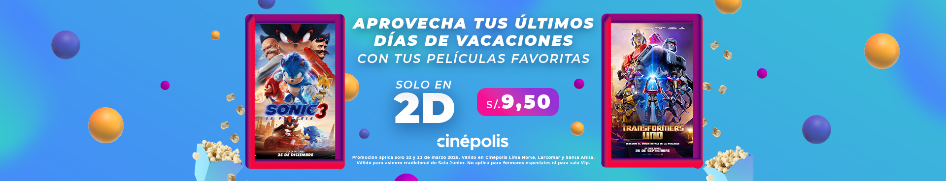 Promoción días de vacaciones