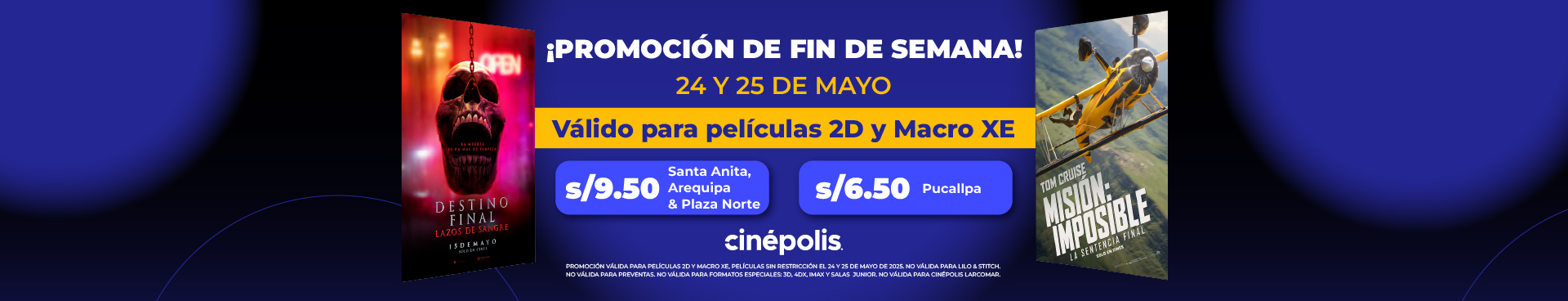 Promoción de fin de semana
