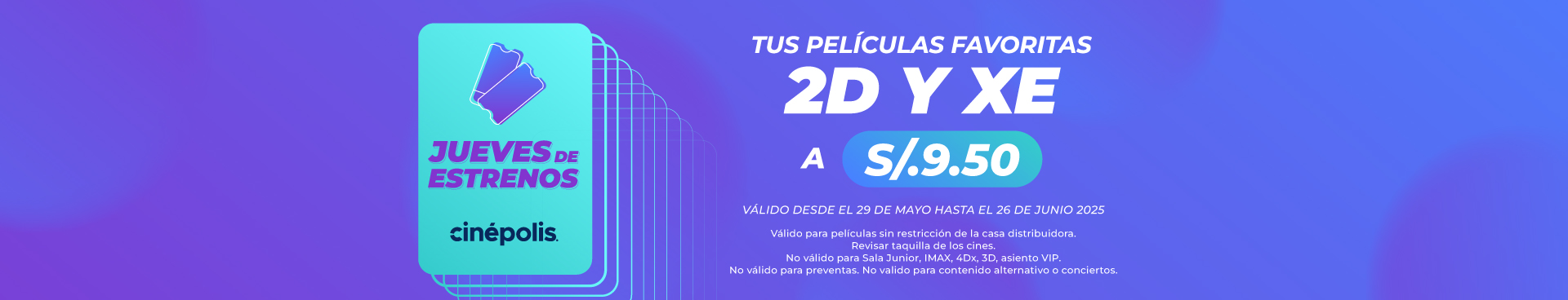 Promo Jueves de estrenos