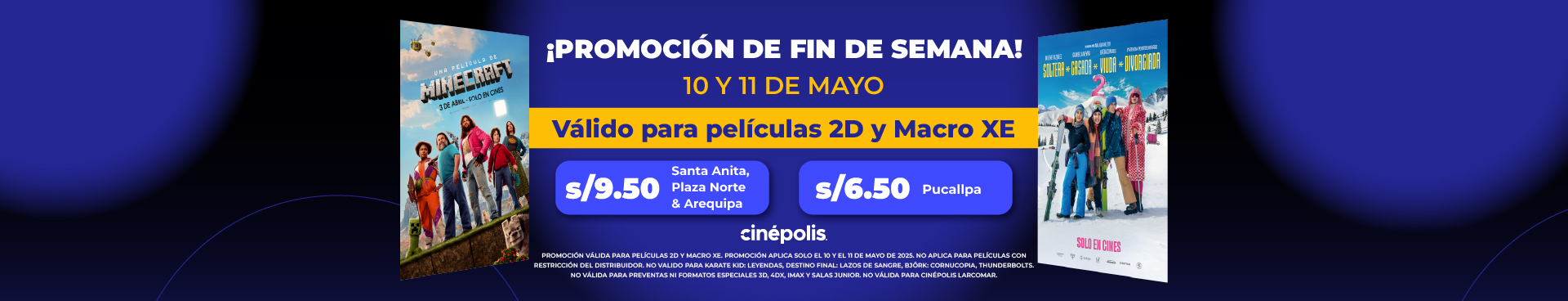 Promoción de fin de semana