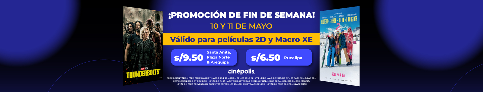 Promoción de fin de semana