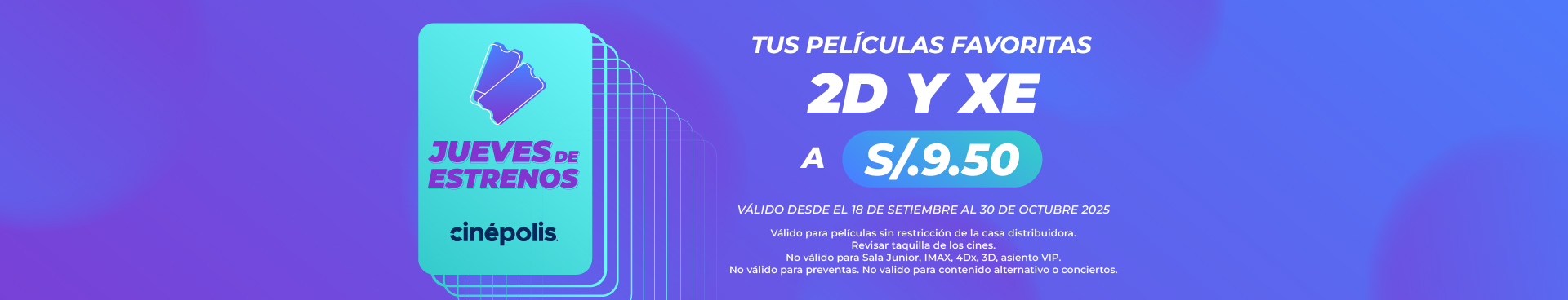 Peliculas 2D y XE