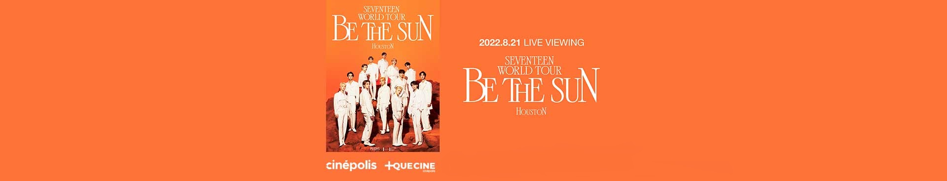 SEVENTEEN WORLD TOUR-BE THE SUN