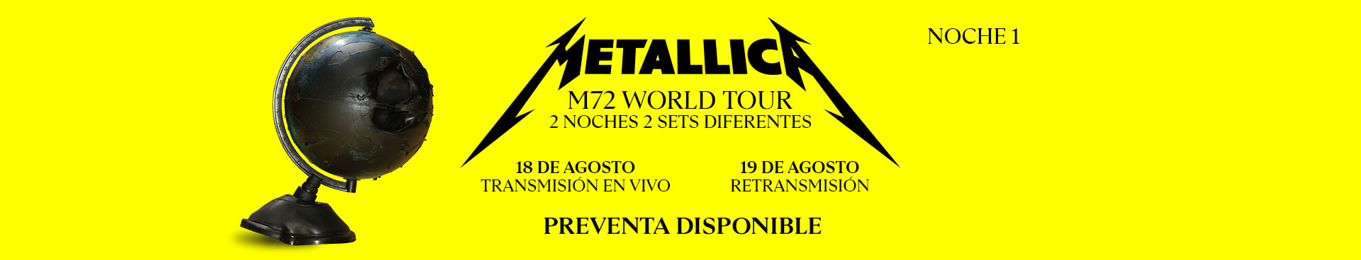METALLICA: M72 WORLD TOUR LIVE FROM TX UNO