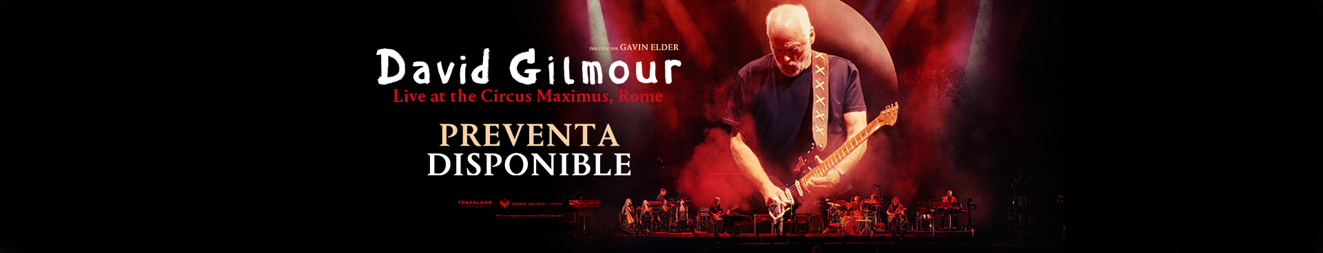 DAVID GILMOUR: LIVE AT THE CIRCUS MAXIMUS