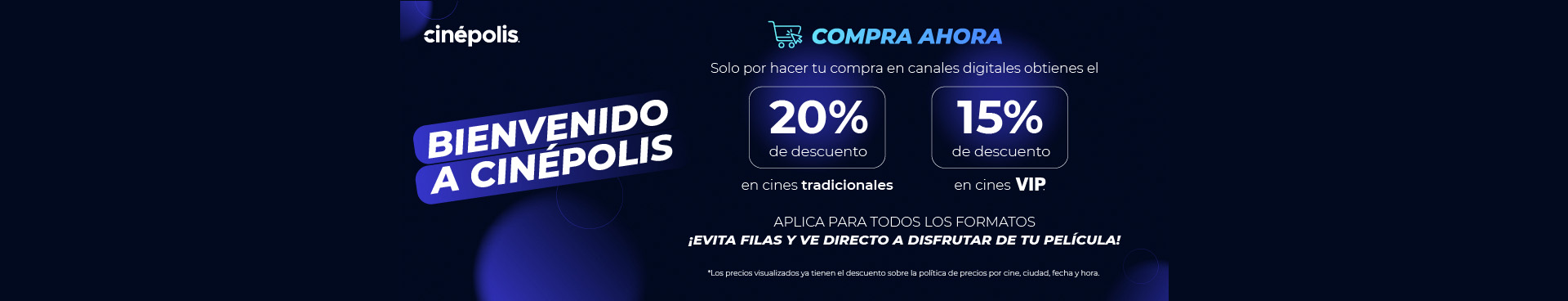 Descuento Cinépolis