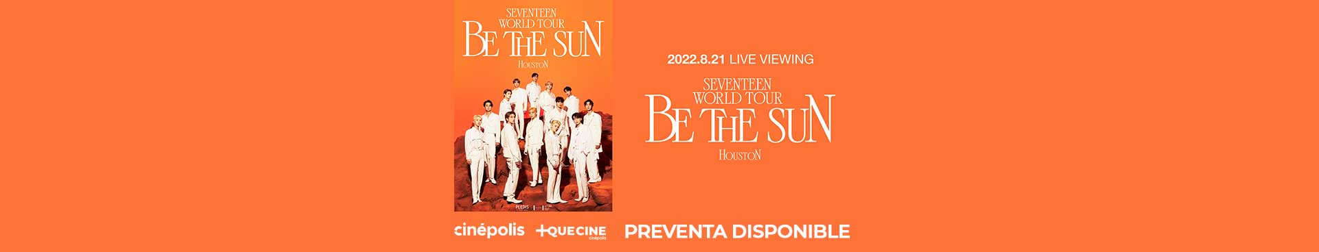 SEVENTEEN WORLD TOUR-BE THE SUN