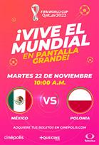 WC22: México vs Polonia