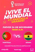 WC22: Portugal vs Ghana