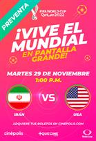 WC22: Irán vs USA