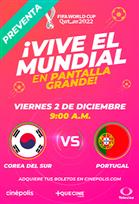 WC22: Corea vs Portugal