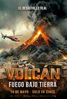 Volcán fuego bajo tierra