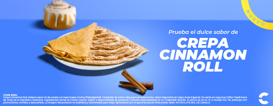 Crepa Cinnamon Roll