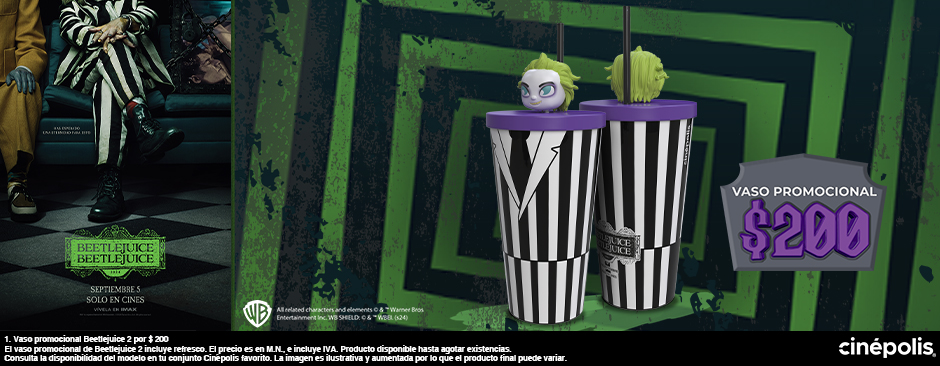 Promocionales Beetlejuice Beetlejuice