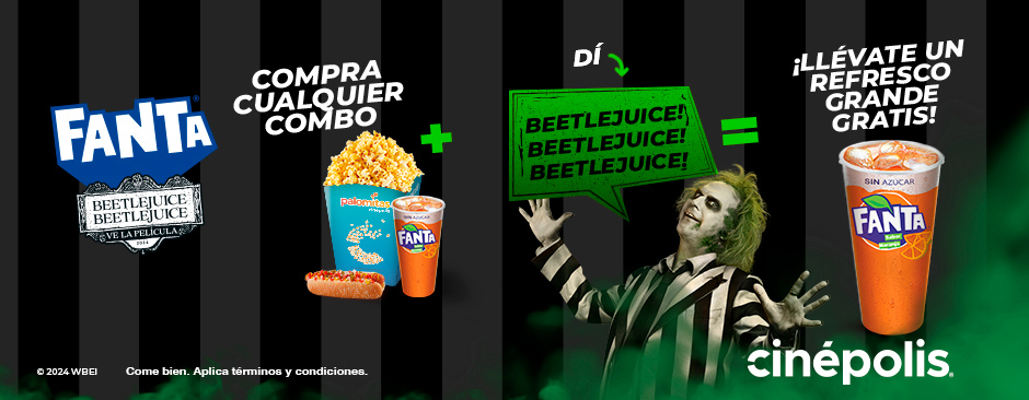 Refresco Gratis Beetlejuice Beetlejuice