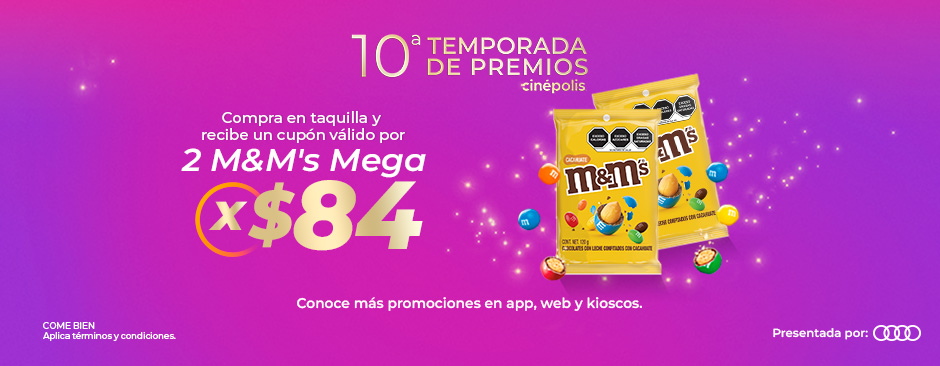 10 Temporada de Premios M&MS MEGA 84