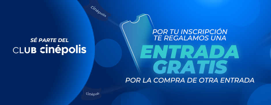 Promo entrada gratis Club Cinépolis