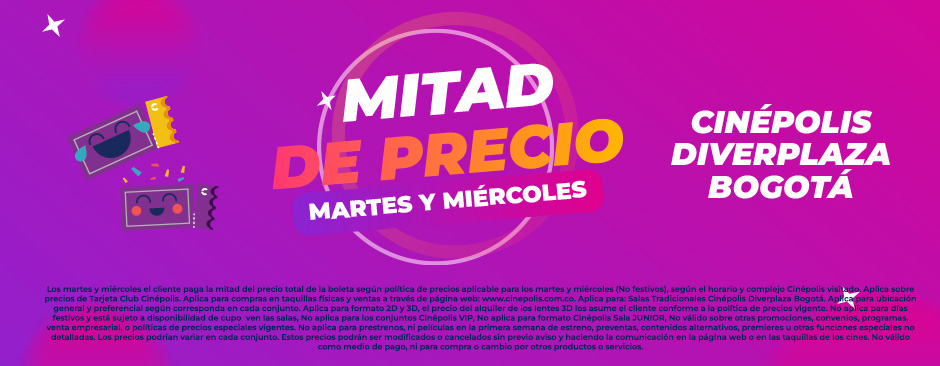 mitad de precio