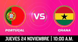 WC22: Portugal vs Ghana