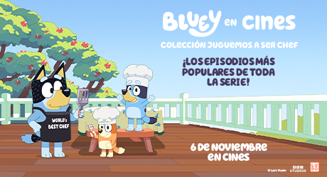 BLUEY EN CINES: JUGANDO A COCINAR