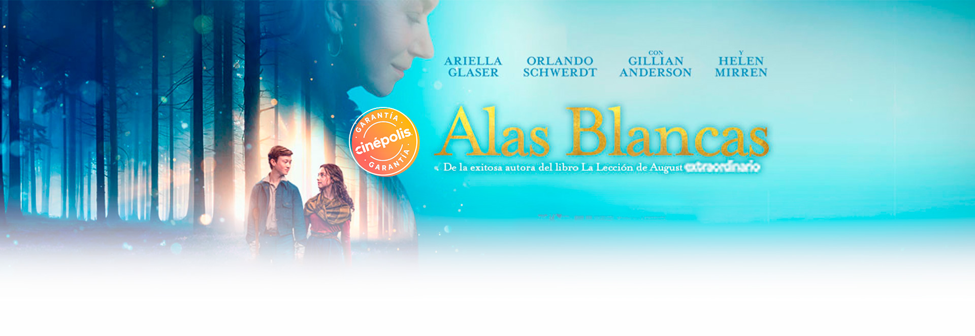 Banner Alas blancas | Garantía Cinépolis