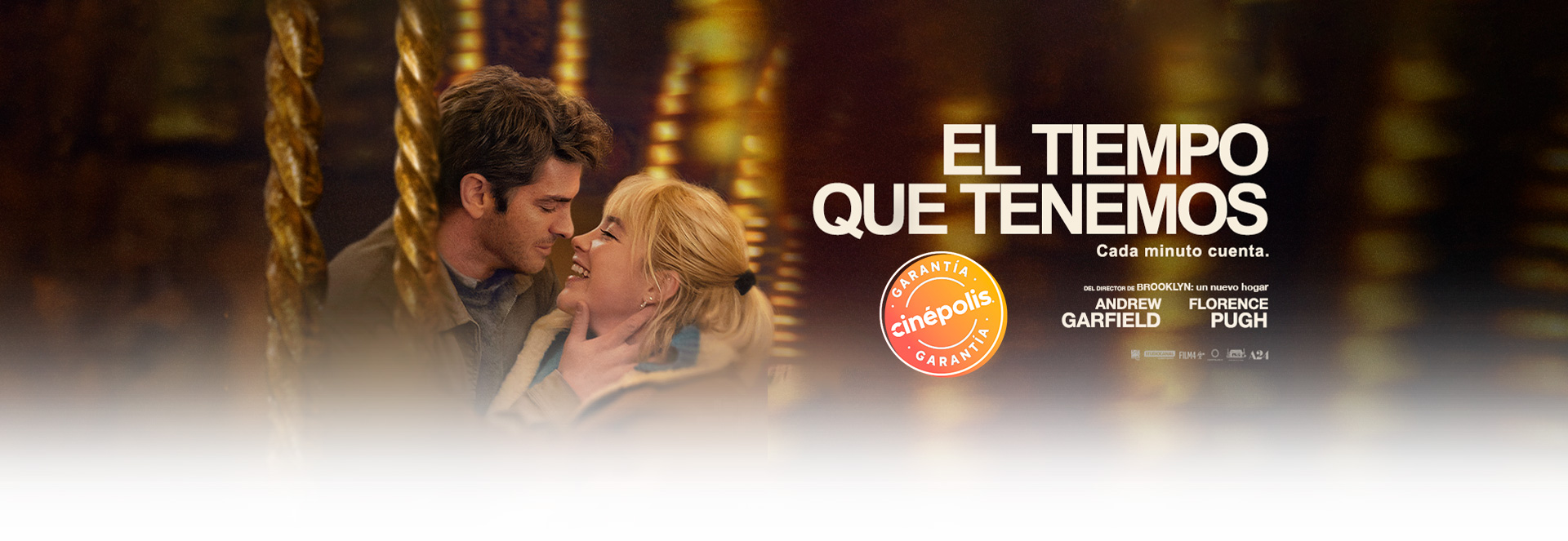 Banner El tiempo que tenemos | Garantía Cinépolis