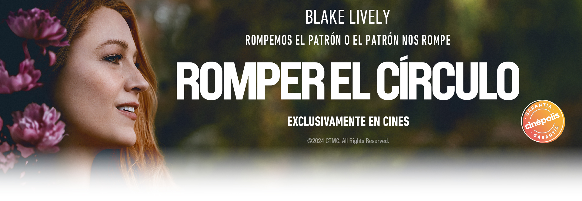 Banner Romper el círculo | Garantía Cinépolis