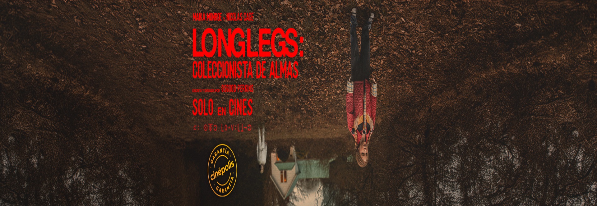 Banner LONGLEGS: COLECCIONISTA DE ALMAS | Garantía Cinépolis