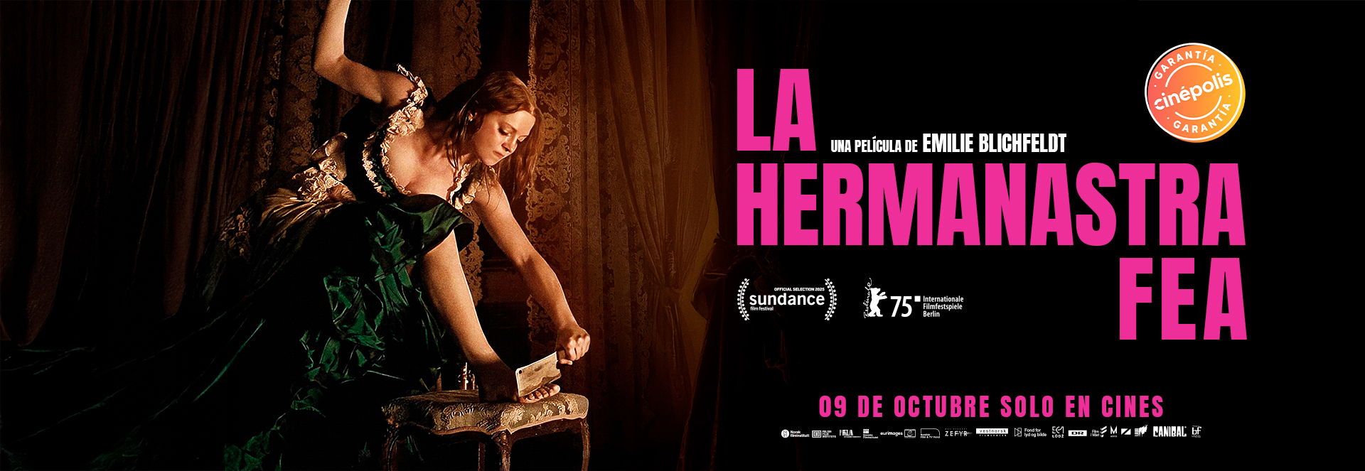Banner LA HERMANASTRA FEA | Garantía Cinépolis